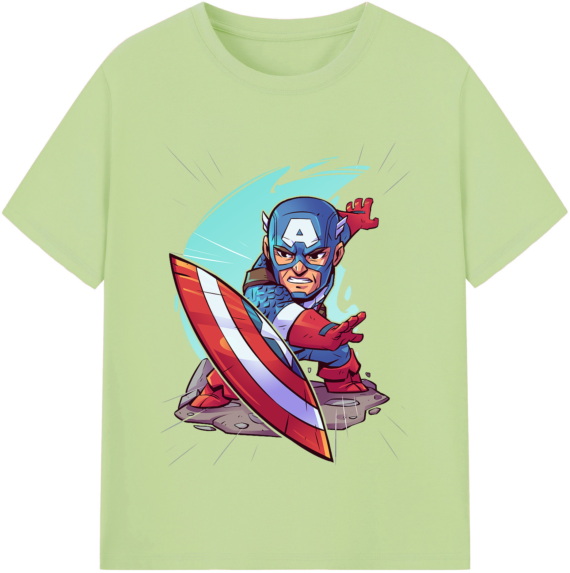 （画像用） アベンジャーズ The Avengers 綿100％半袖Tシャツ（フロントプリント）